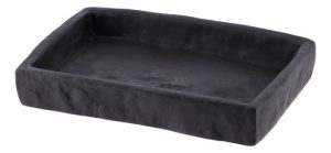 Bandeja Stone Color Negro, Símil Piedra