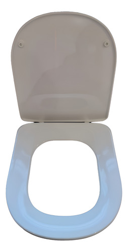 Asiento Tapa Inodoro Adaptable Bari  Ariel Urea Blanco 526 Blanco
