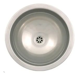 Bacha Baño Lavatorio Redonda 26 Cm Mi Pileta 452e Encastrab