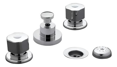Griferia Bidet Fv Arizona Plus 295/b1p Cromo Brillante