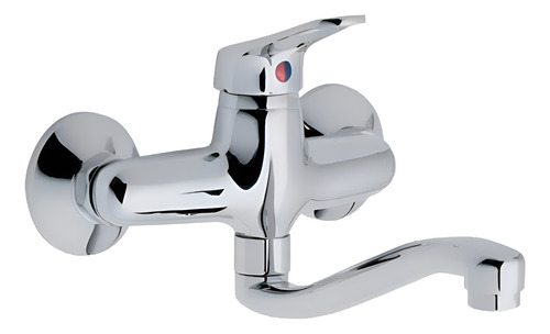Griferia Cocina Pared Exterior Fv Arizona Monocomando 406/b1 Cromo