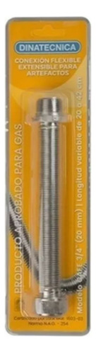 Flexible Aprobado Para Gas Extensible De 1/2 X 20 A 42 Cmts