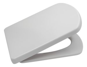 Tapa Asiento Adaptable Hall Urea Cierre Suave - Ariel Blanco