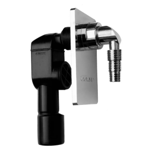 Sifón de Pared Cromado para Lavarropas Duratop