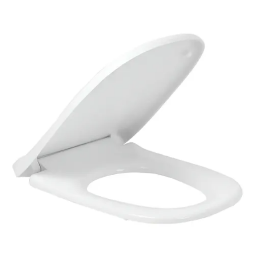 Asiento Derpla para Inodoro Roca Dama Urea Blanco Cierre Suave Desmontable
