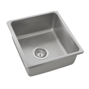 Bacha de Cocina Acero Inoxidable Cuadrada Lujo Mi Pileta 782E 34×37×17 cm