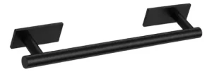 Toallero Barral 40cm De Acero Inox Negro Autoadhesivo Lisboa Negro