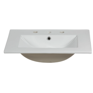 Mesada de Loza Maral 60x46 cm 3 Agujeros