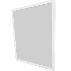 Espejo 80 x 60 cm Blanco Marco Fino Arsalaque
