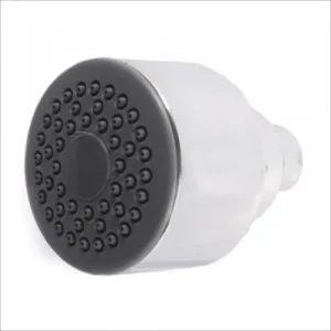 Lluvia Redonda De 6,5 Cm De Abs Cromada - Tossal Plateado Cromado