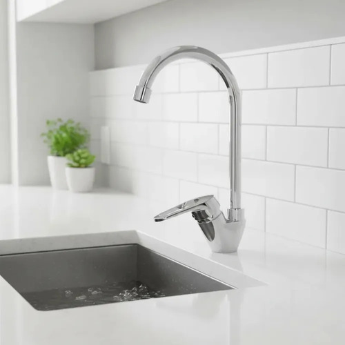 Grifería para Cocina Monocomando Cromada Lucerna - Lago - Imagen 4