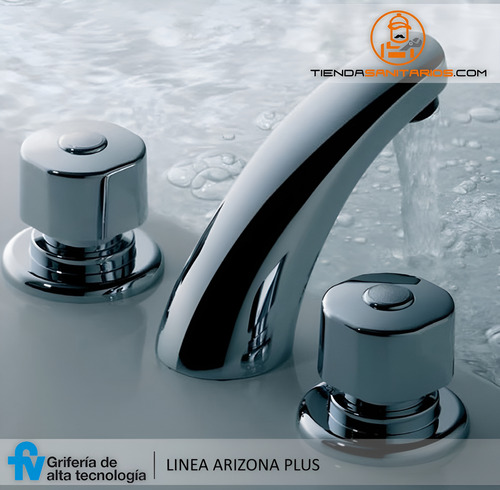Grifería para Lavatorio FV Arizona Plus 207/B1P Cromo Brillante - Imagen 2
