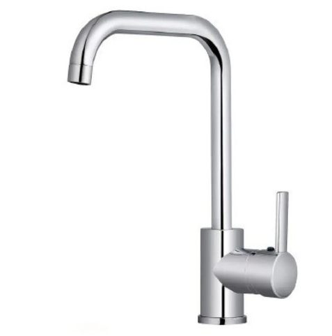 Grifería para Cocina Monocomando Cromada Lago Ginebra