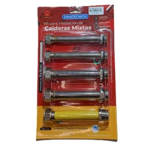 Kit de Flexibles para Instalación de Calderas Mixtas Dinatecnica