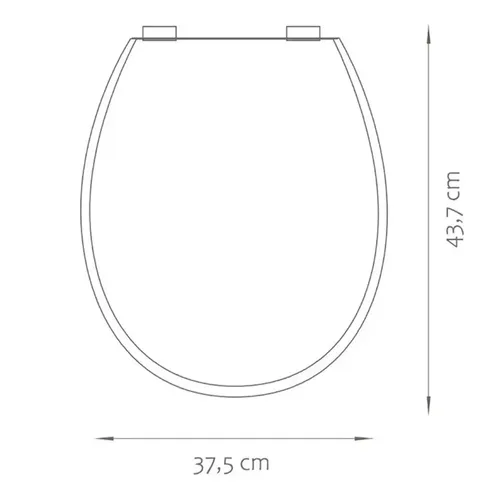 Tapa y Asiento de Inodoro Ariel 221 para Ferrum Florencia y D贸rica - Imagen 7