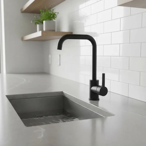 Grifería para Cocina Monocomando Negra Lago Ginebra - Imagen 4