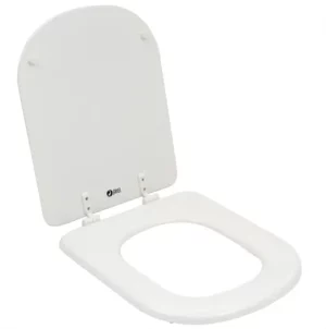 Asiento de Inodoro Ariel 226-P para Línea Bari de Madera Laqueada blanco