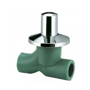 Llave Fusión 25 mm con Vástago de Bronce Saniplast