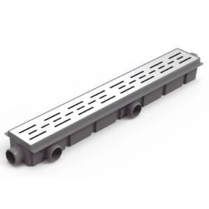 Desagüe Encastrable 60 cm con Rejilla Paralela Ideal