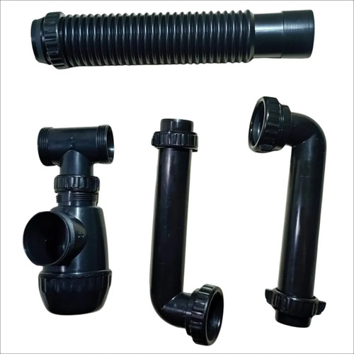 Sifón Doble para Bacha de PVC Regulable Duke - Imagen 2