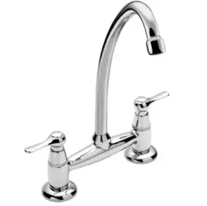 Grifería Bicomando para Cocina Bedia 51-107 Peirano Cromo