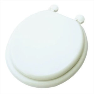 Asiento Tapa Inodoro Madera H/nylon Adaptable Atu/and Mozart Blanco