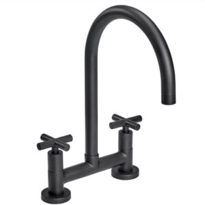 Grifería Bimando para Cocina Velvet 51-190NE Peirano Negra