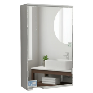 Botiquín Tricolor 400 con Espejo 1 Puerta 32 x 49 x 10 cm – Blanco