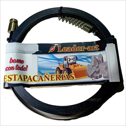 Cinta Destapacañerías de Acero 15 m Leaderart - Imagen 3
