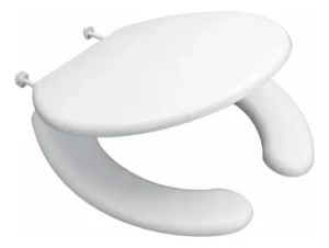 Tapa Asiento para Inodoro Ferrum Espacio TTE4X-B – Madera HDF Blanco