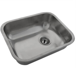 Bacha de Cocina Simple Mi Pileta 343 34 x 44 x 18 cm – Acero Inoxidable