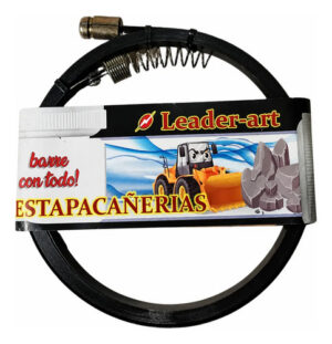 Cinta Destapa Cañerias De Acero De 10mt - Leader-art