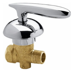 Llave para Gas FV Hexa 13 mm M-H con Roseta y Manija de Lujo #0822.02-13-CR