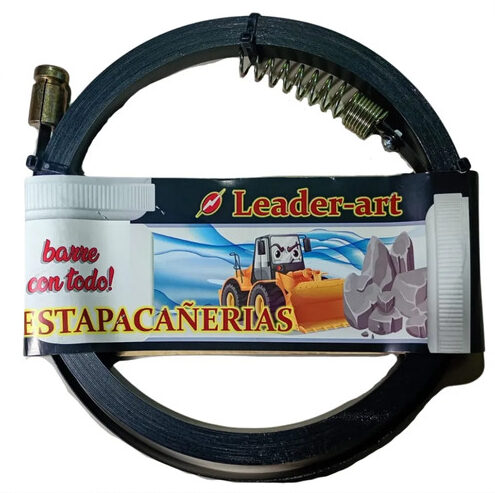 Cinta Destapacañerías de Acero 15 m Leaderart