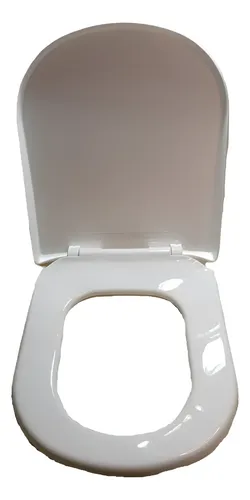 Asiento P/inodoro Ferrum Bari Tkwps Con Caida Suave Blanco Blanco