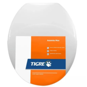 Tapa Asiento para Inodoro Tigre Max Plena – Blanco