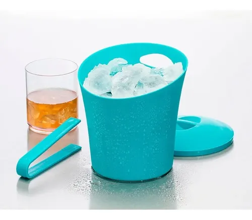 Hielera Plastico Con Tapa Y Pinza Colores - Imagen 7