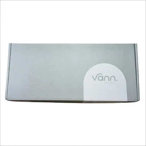 Flor de Ducha Cuadrada de Acero Inoxidable con Caño Curvo Vari – Vann Negro - Imagen 5
