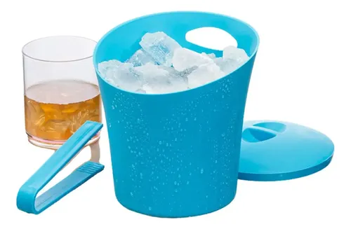 Hielera Plastico Con Tapa Y Pinza Colores